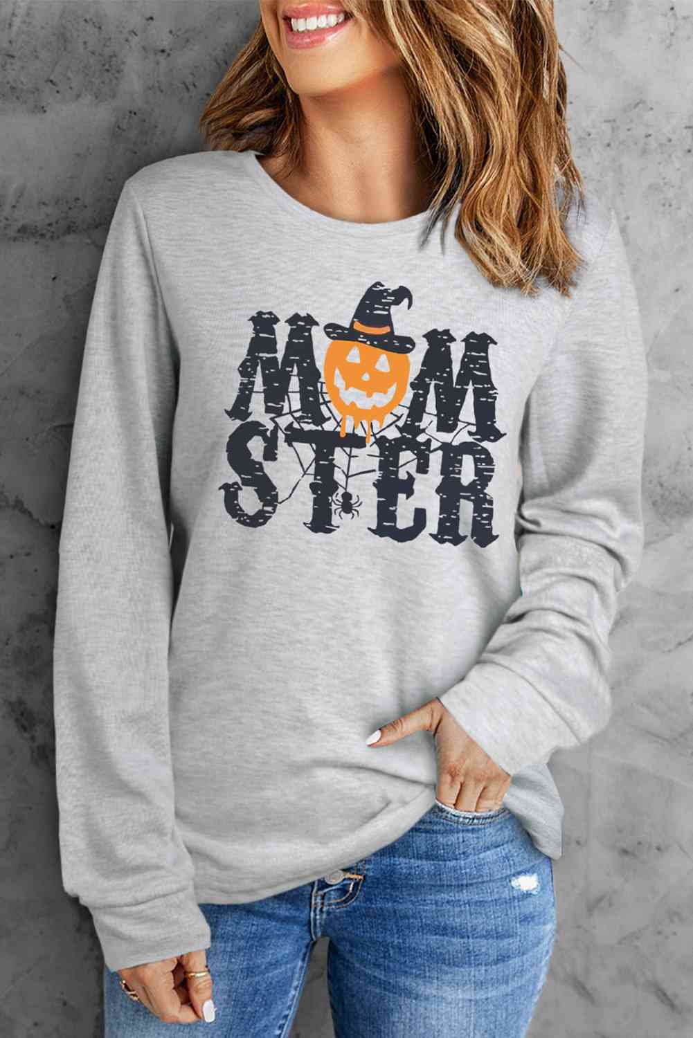 MOMSTER Graphic Sweater - Ashley's Artistries