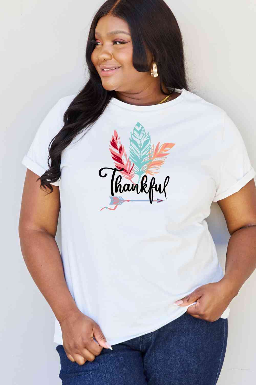 Thankful Graphic T-Shirt - Ashley's Artistries