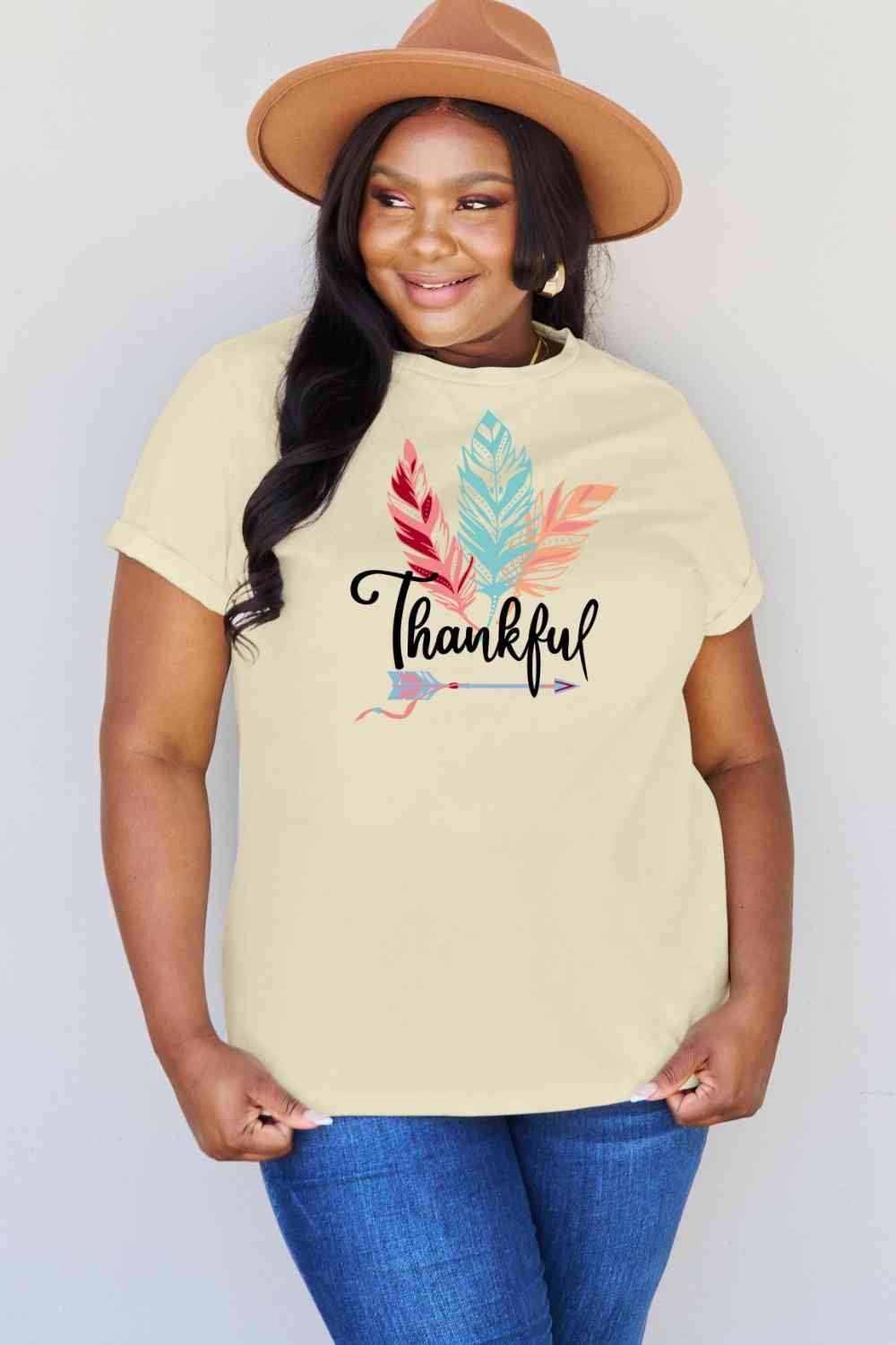 Thankful Graphic T-Shirt - Ashley's Artistries