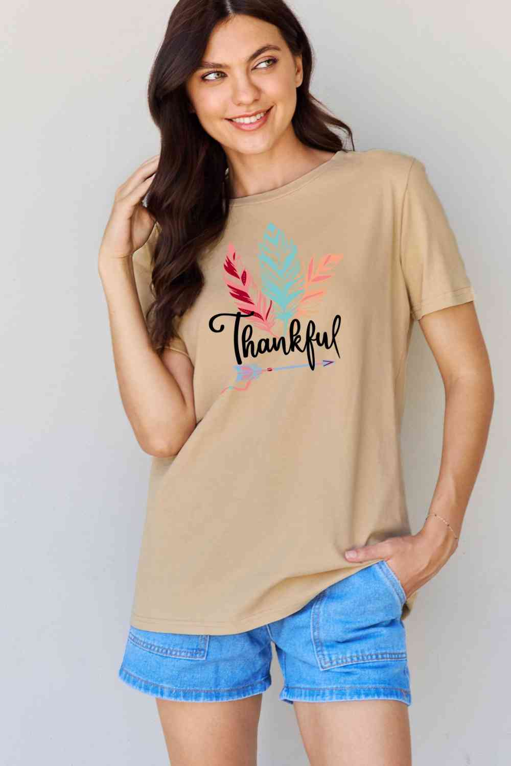 Thankful Graphic T-Shirt - Ashley's Artistries