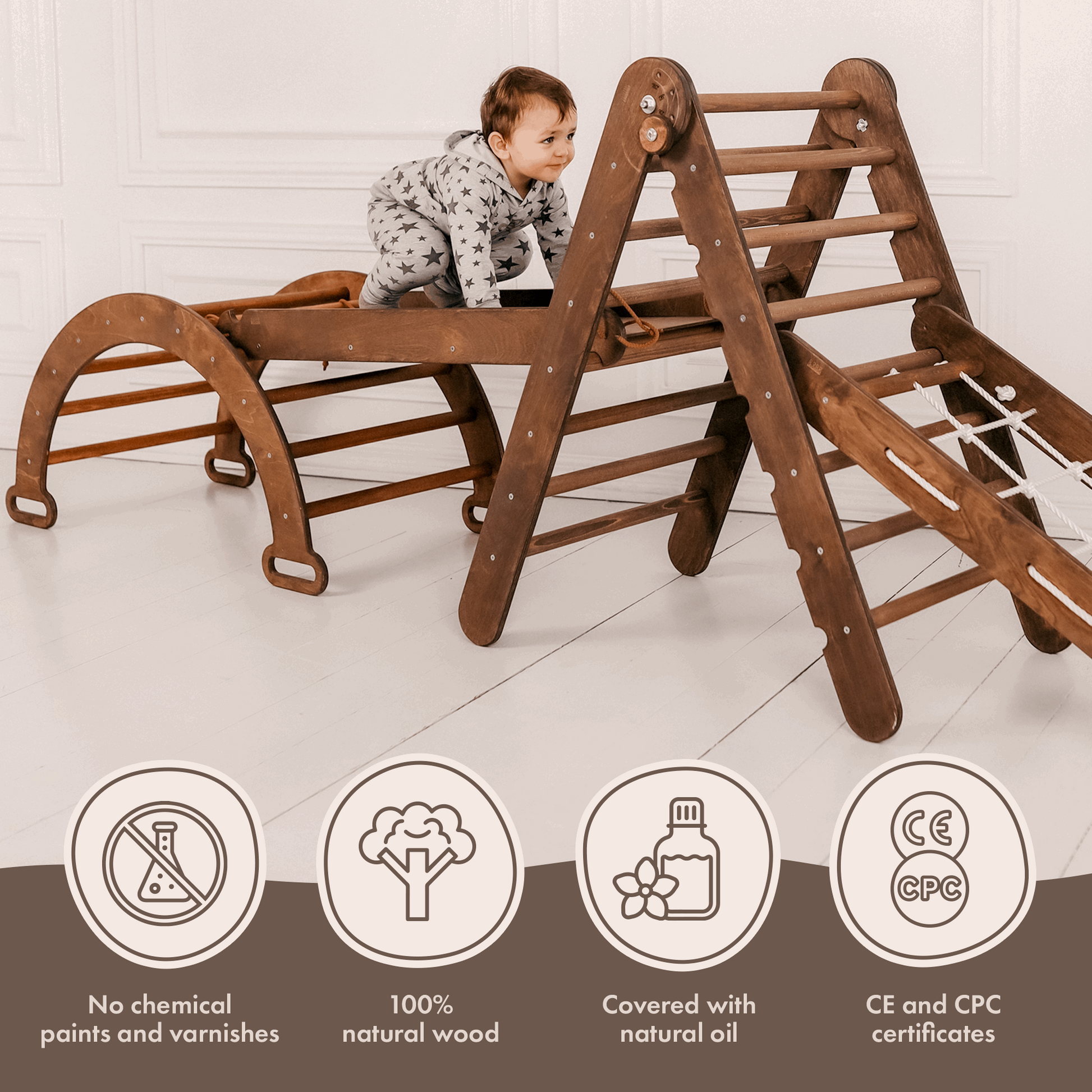 4in1 Montessori Climbing Set-Ashley's Artistries