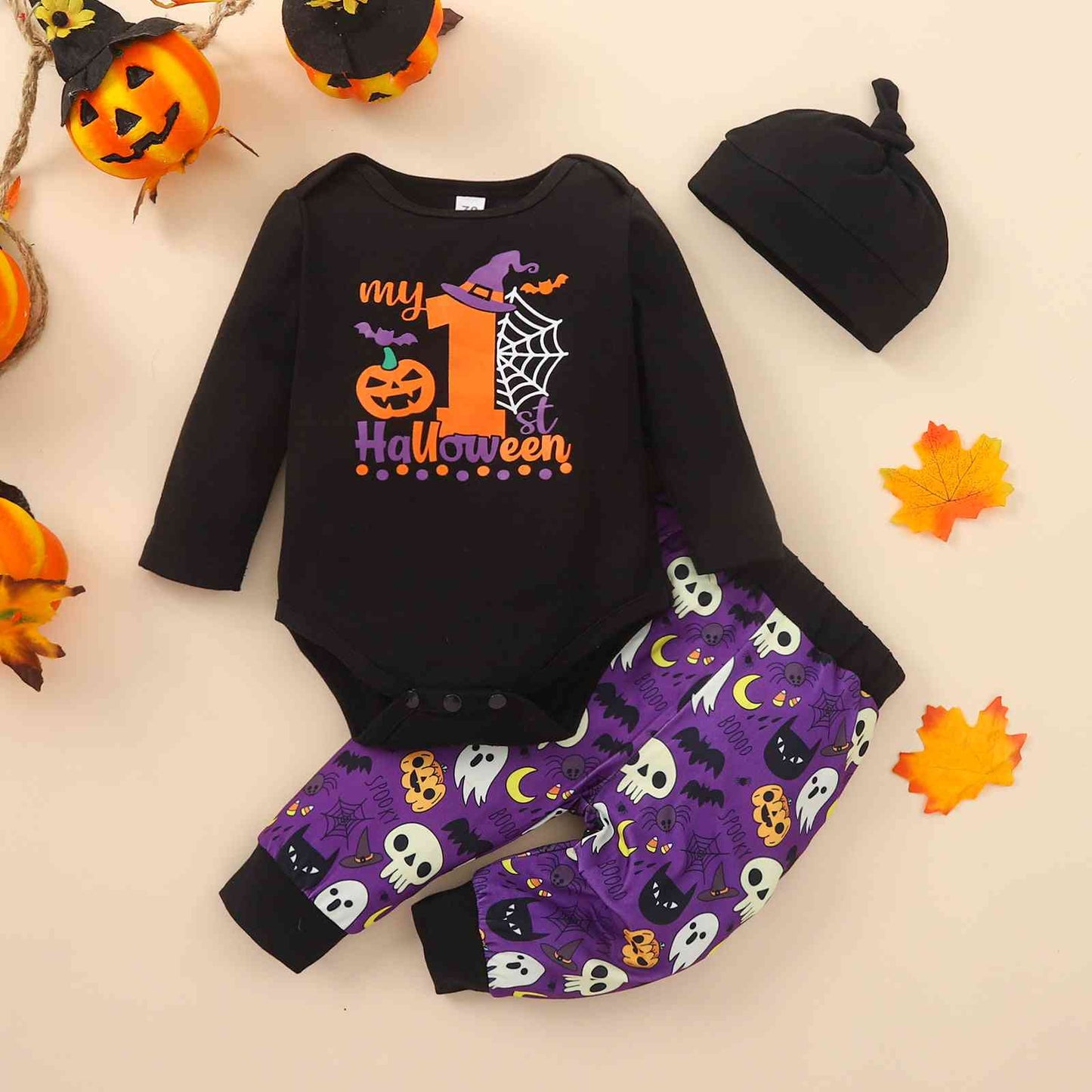 MY FIRST HALLOWEEN Bodysuit Set - Ashley's Artistries