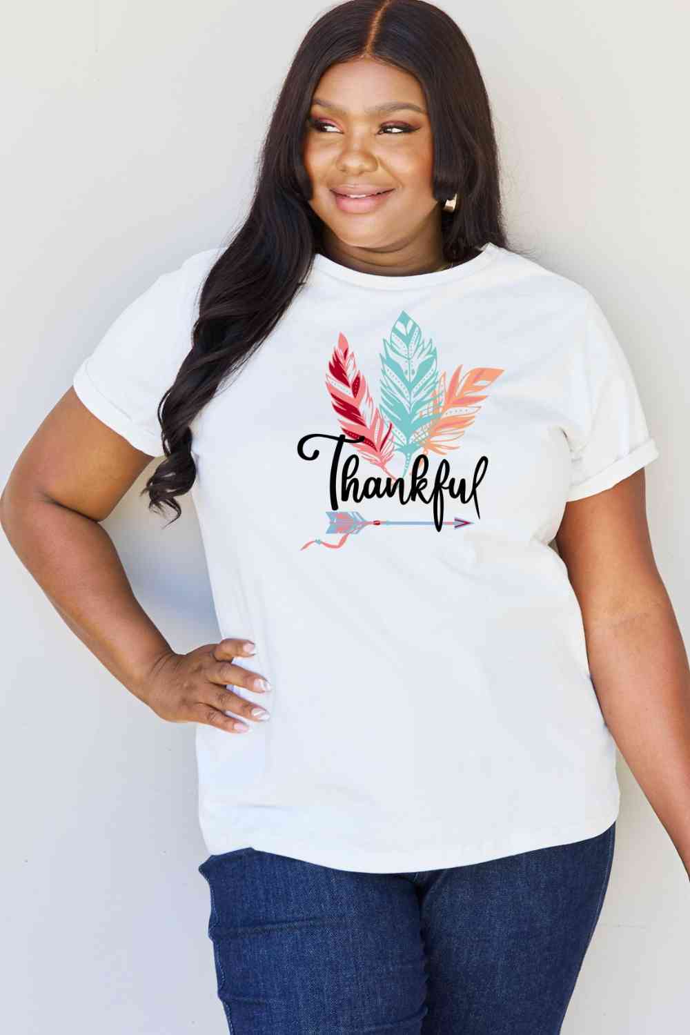 Thankful Graphic T-Shirt - Ashley's Artistries