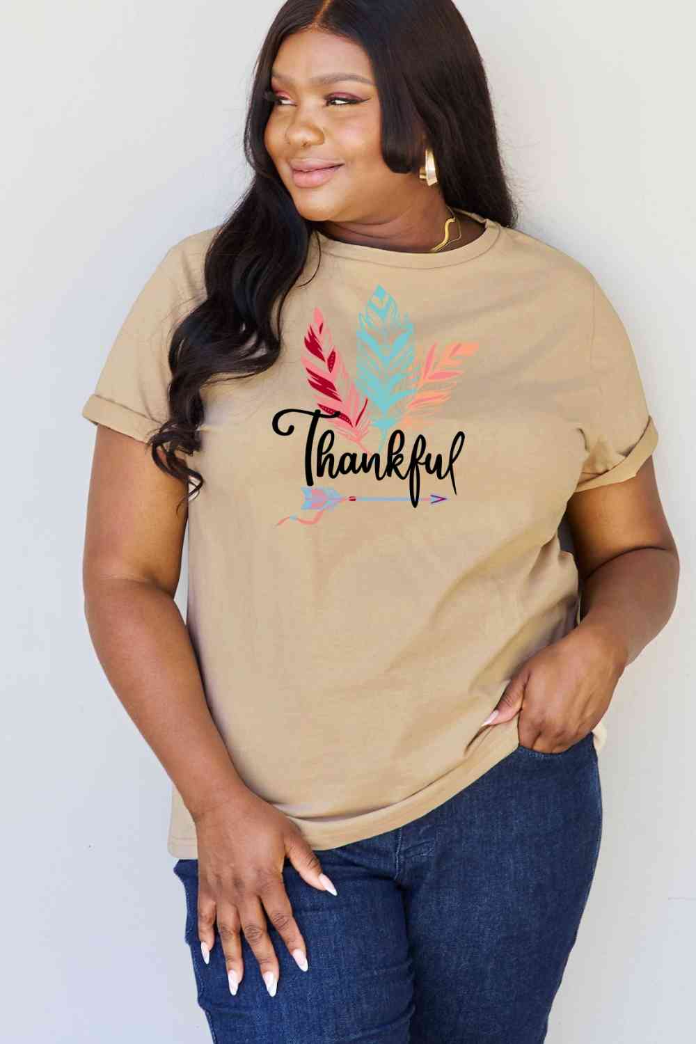 Thankful Graphic T-Shirt - Ashley's Artistries