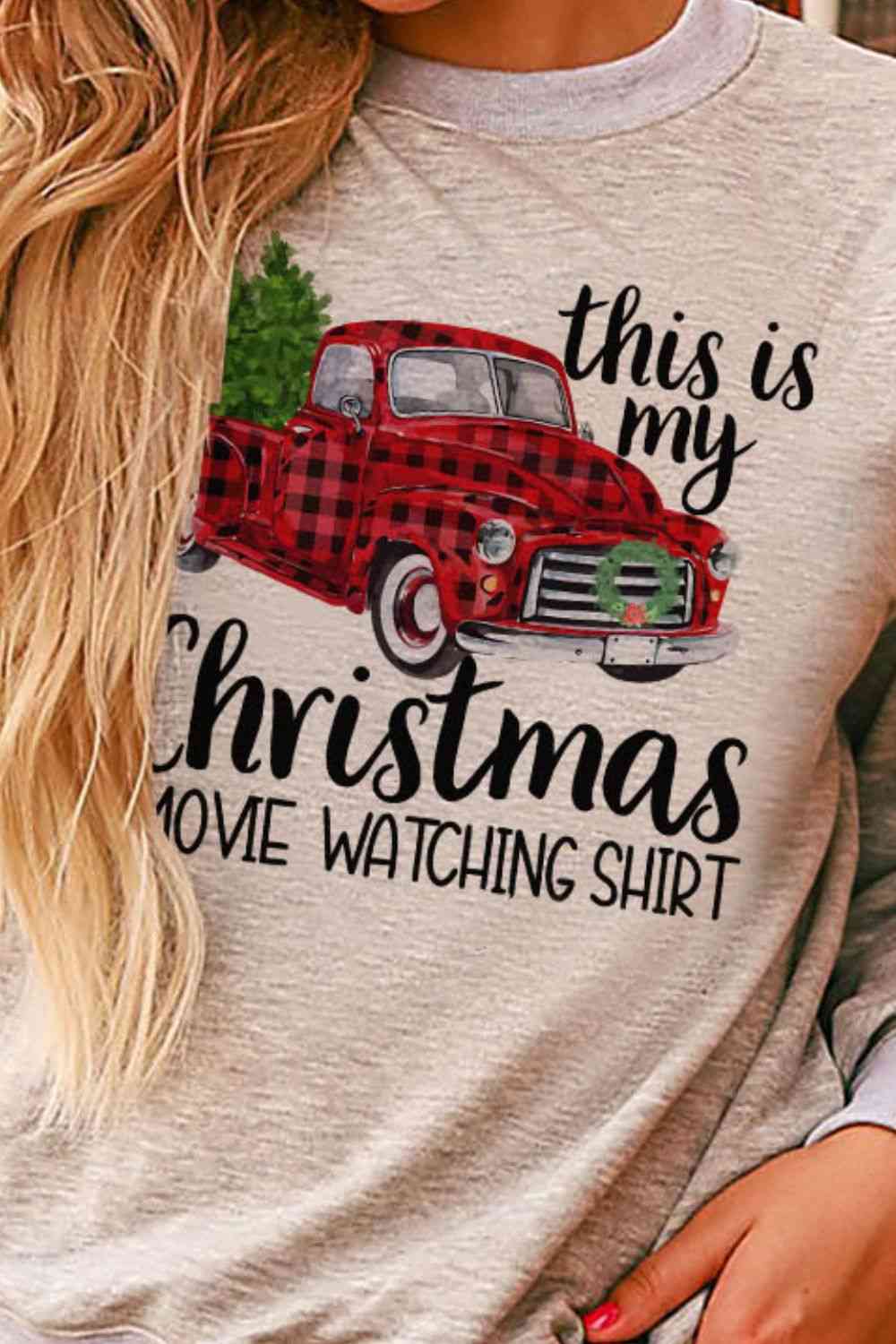 Christmas Movie Watching Sweater