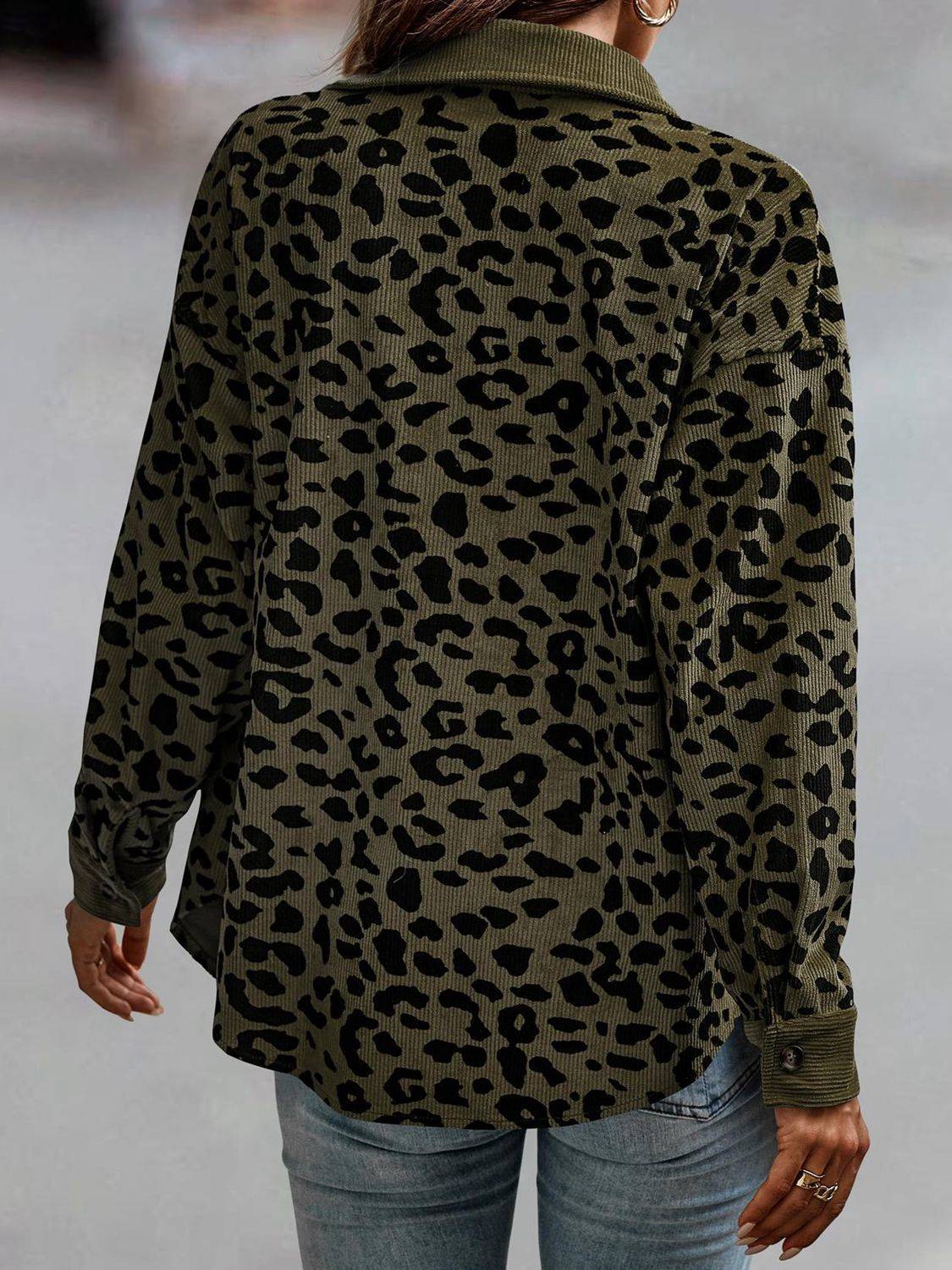 Leopard Print Button Up - Ashley's Artistries