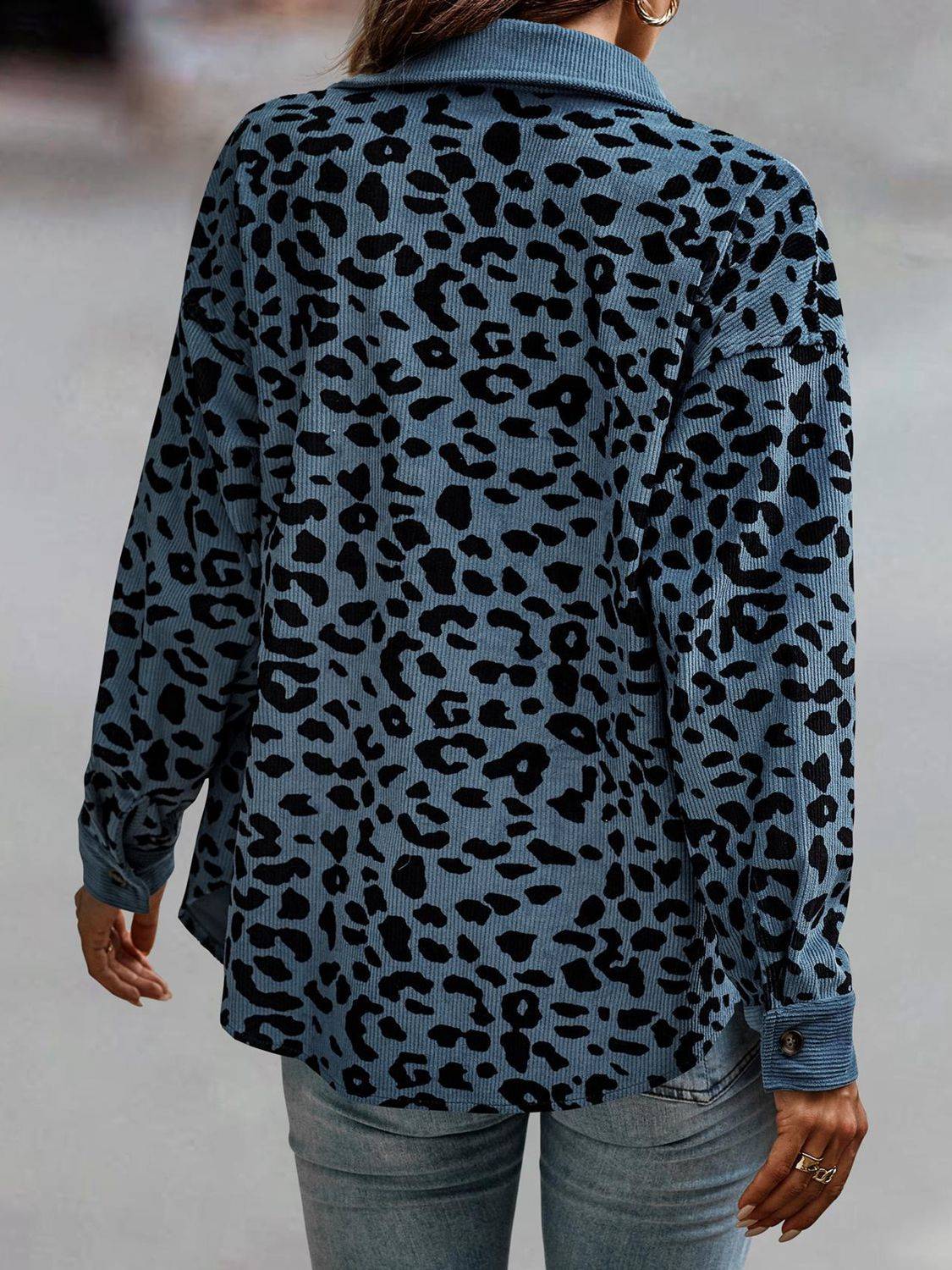 Leopard Print Button Up - Ashley's Artistries