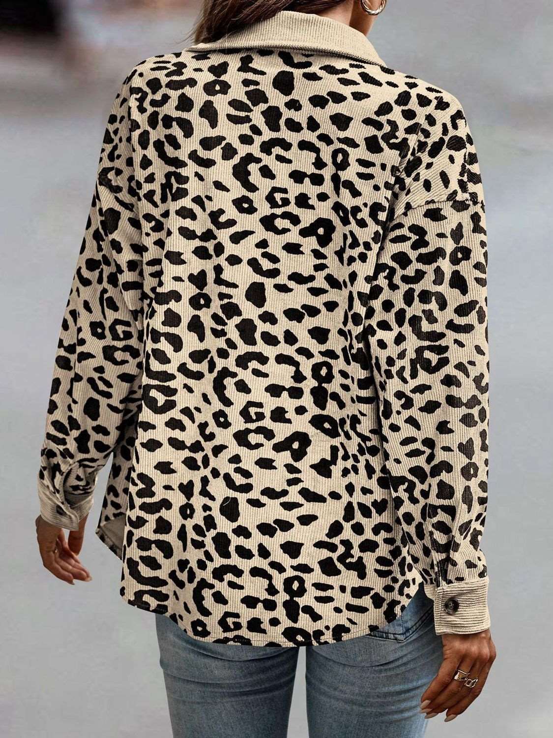 Leopard Print Button Up - Ashley's Artistries