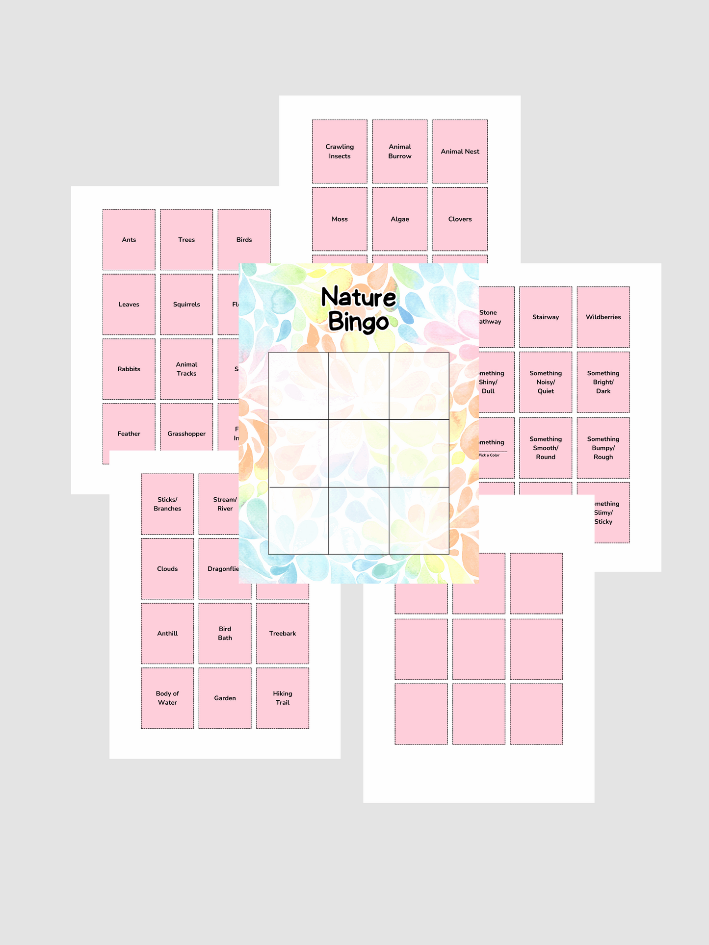 Nature Bingo Activity - Ashley's Artistries