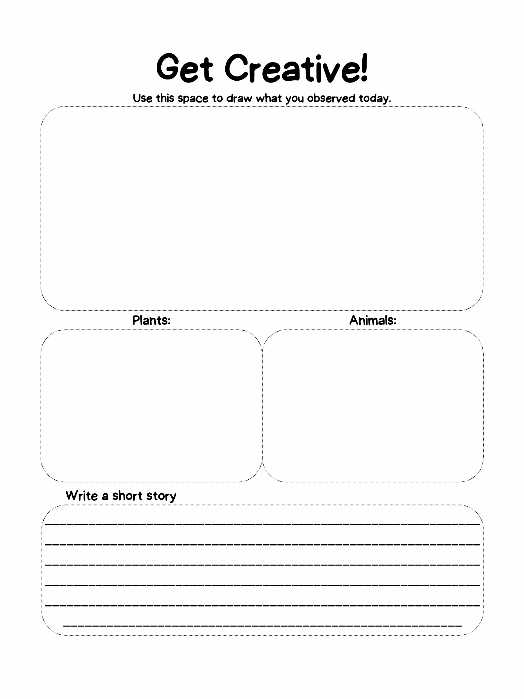 Nature Journal Printables - Ashley's Artistries