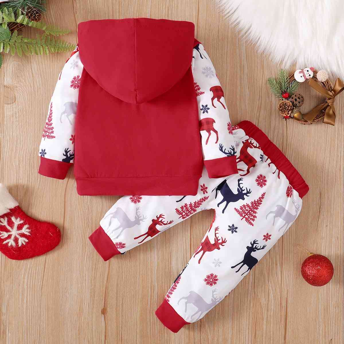 Merry Christmas Hoodie and Pants Set