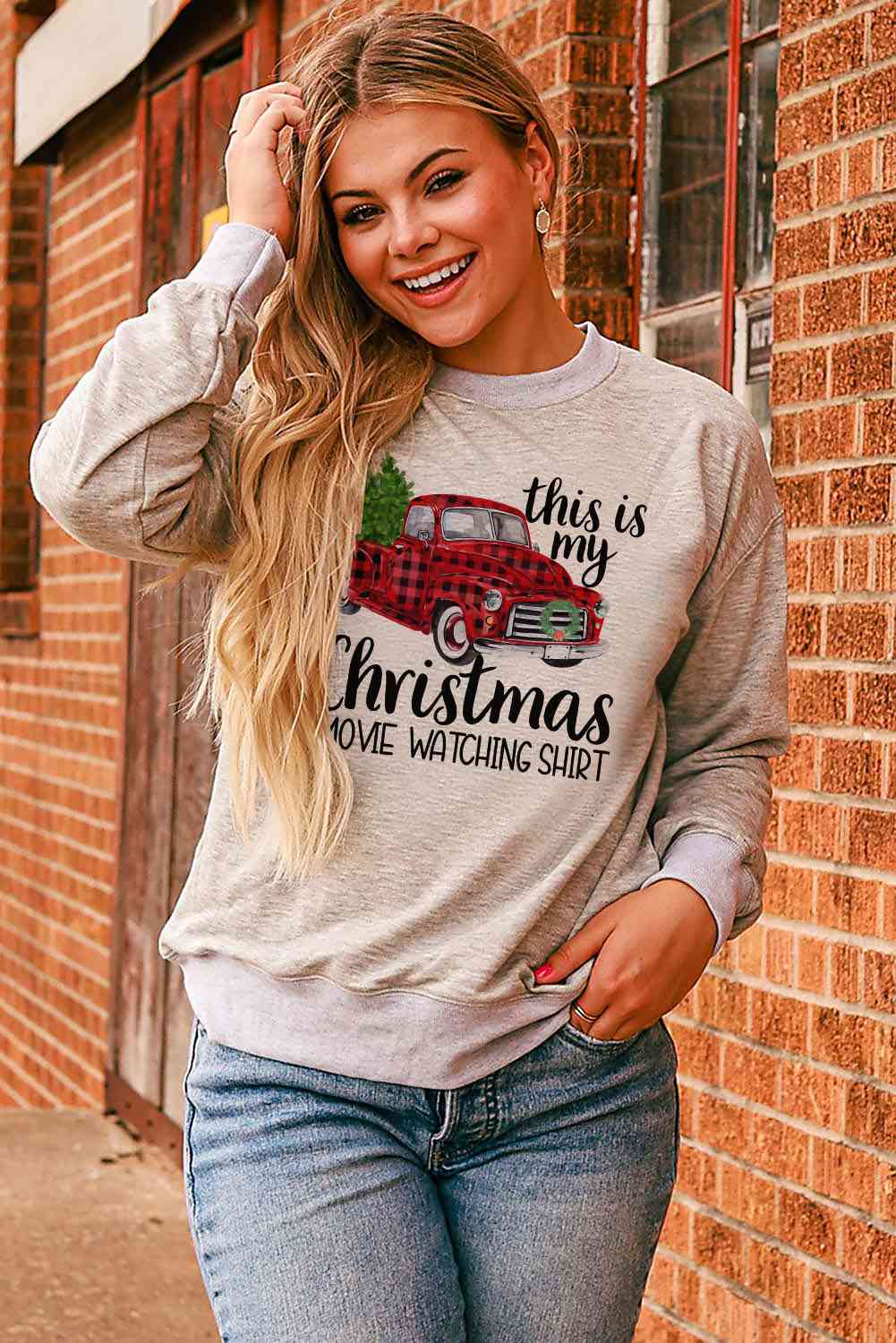 Christmas Movie Watching Sweater