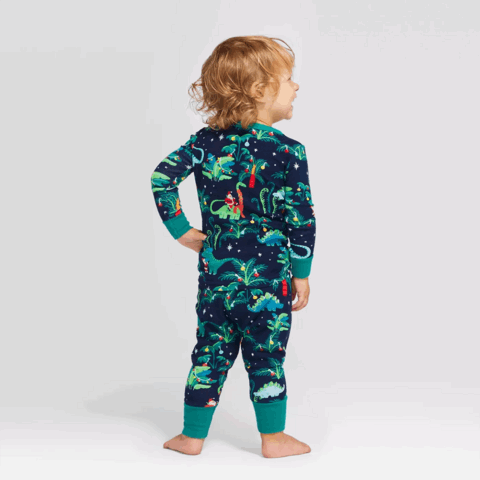 Printed Long Sleeve Jumpsuit - Ashley's Artistries