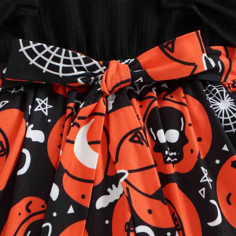 Halloween Bow Front Dress - Ashley's Artistries