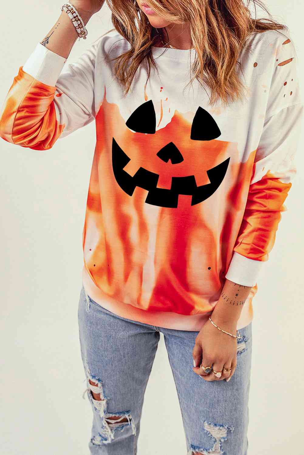 Halloween Long Sleeve Sweatshirt - Ashley's Artistries