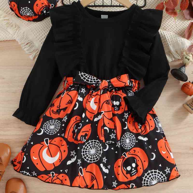 Halloween Bow Front Dress - Ashley's Artistries