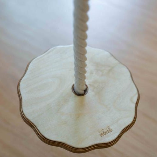 Wooden Rope Swing - Ashley's Artistries