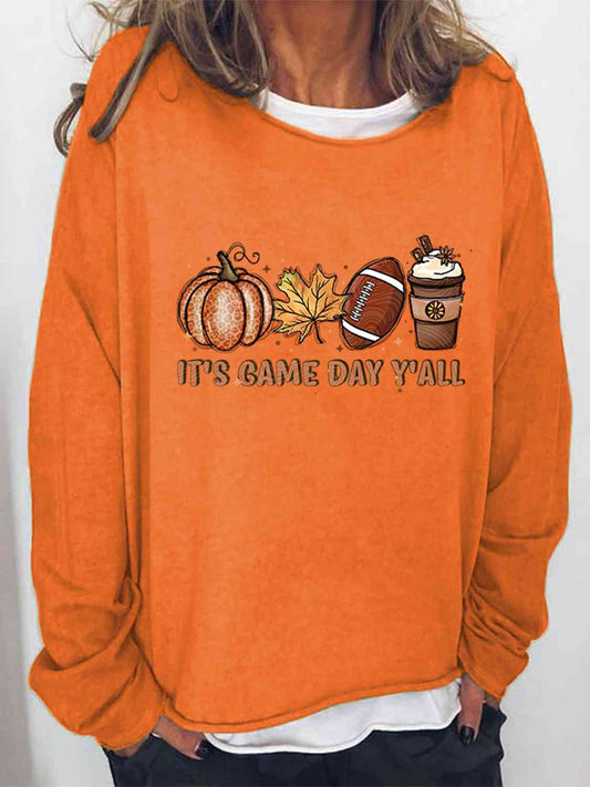 IT'S GAME DAY Y'ALL Graphic Sweater - Ashley's Artistries