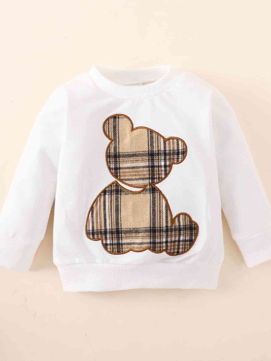 Baby Bear Graphic Sweater and Jogger Set - Ashley's Artistries