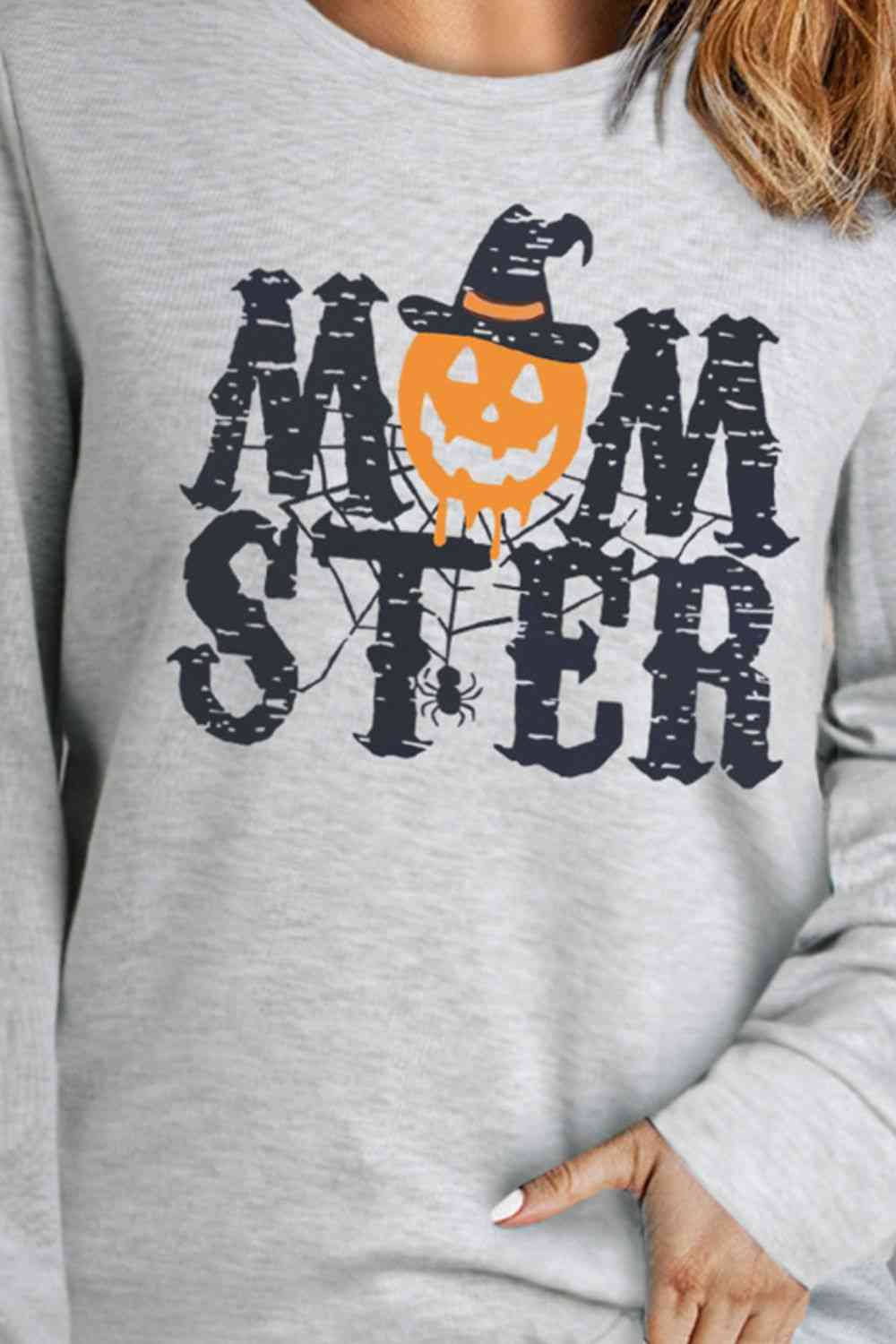 MOMSTER Graphic Sweater - Ashley's Artistries