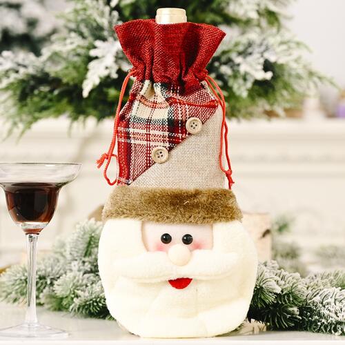 Christmas Wine Bottle Cover - Ashley's Artistries